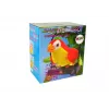 LEAN TOYS Papuga Chatterbox Powtarza Słowa Porusza Skrzydłami LED Światła Zielona