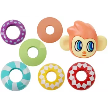 LEAN TOYS Edukacyjna Piramida Małpka z Dźwiękami, Nauka Liczb