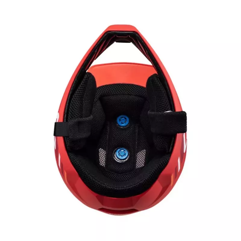 Kask rowerowy pełnotwarzowy LEATT MTB Gravity 1.0 V24, rozmiar L, czerwony
