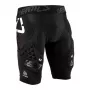 LEATT Impact Shorts 3DF 4.0 Protective Shorts, Size M, Black