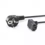 SBOX PC Power Cable Schuko to IEC C13 2m Black