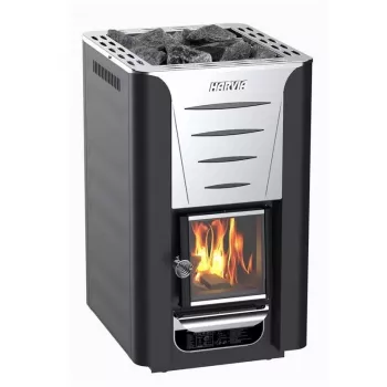 STOVE PRO 20 BLACK - Butan/Propan Gazowa Kuchenka Kempingowa z Zestawem Garnków 1L