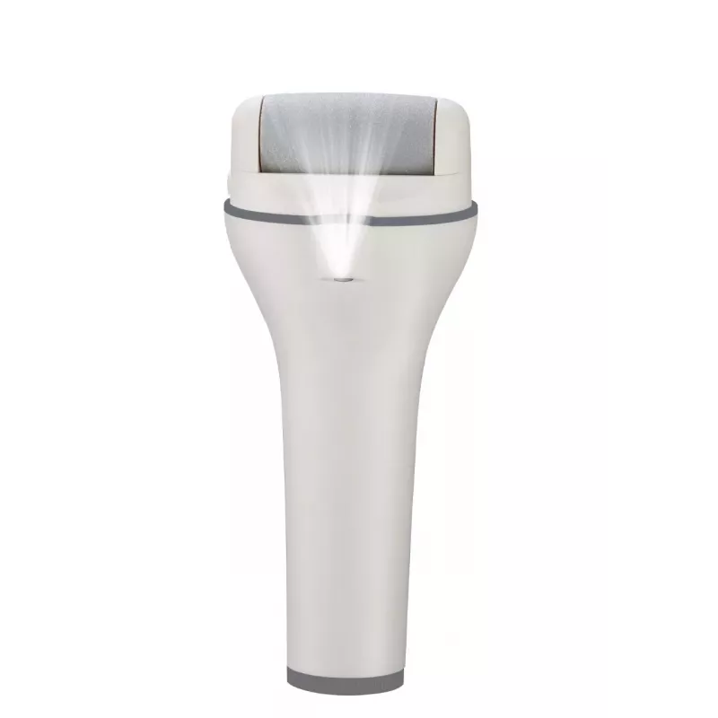 Ray Battler RB 0018 Callus Remover - Elektryczny pilnik do stóp z 3 głowicami, wodoodporny IPX7, do użytku na mokro i sucho