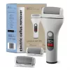 Ray Battler RB 0018 Callus Remover - Elektryczny pilnik do stóp z 3 głowicami, wodoodporny IPX7, do użytku na mokro i sucho