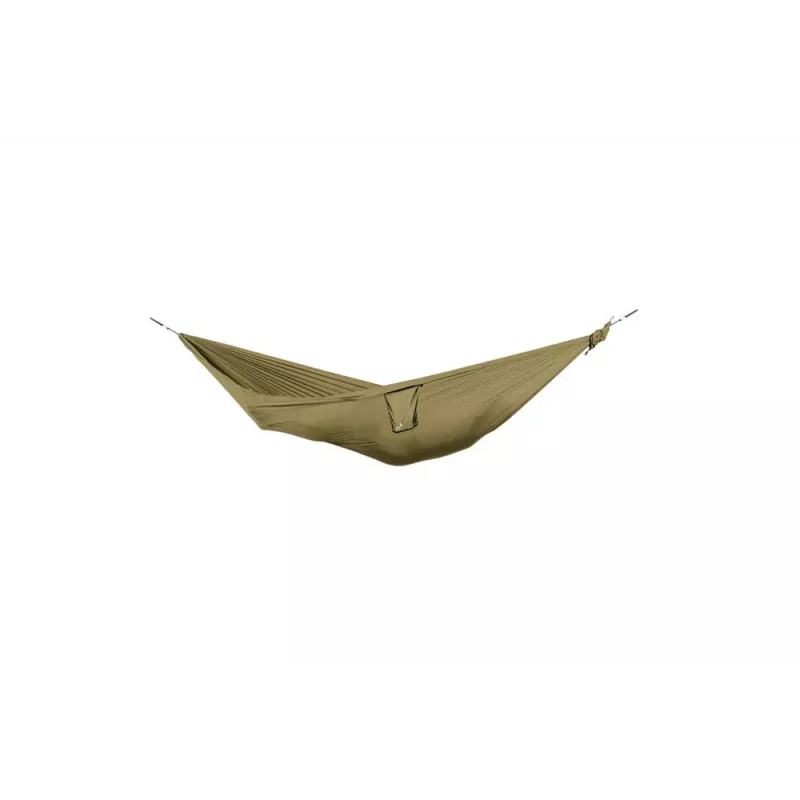 Ticket To The Moon TRAVEL HAMMOCK - Kompaktowy hamak wiszący 2 osoby Nylon Zielony