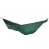 Ticket To The Moon TRAVEL HAMMOCK - Originalny hamak wiszący na 2 osoby, nylon, ciemnozielony, jasnoszary