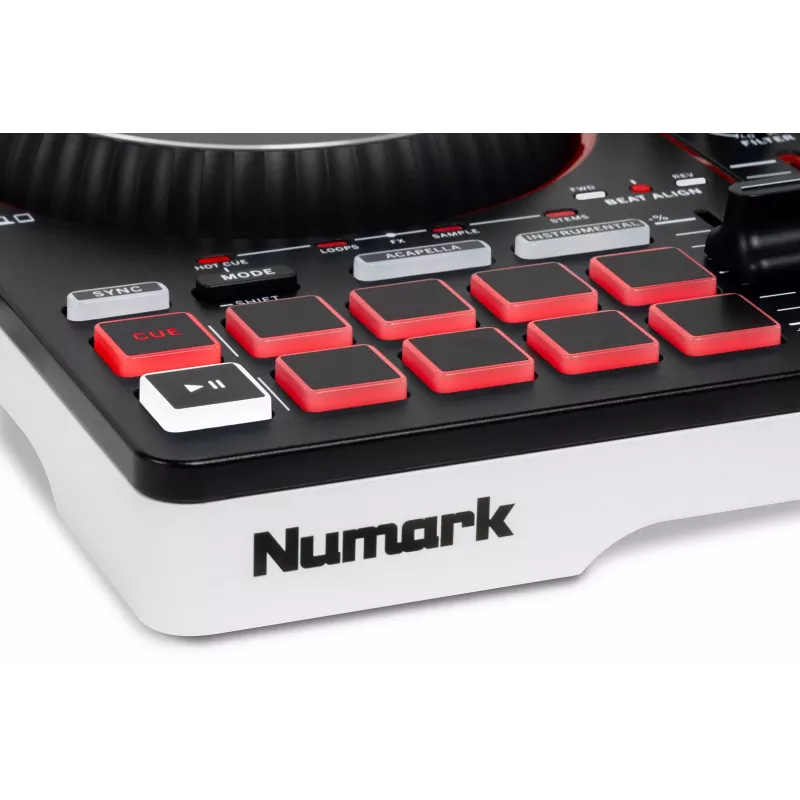 Numark Party Mix MKIII DJ Controller z wbudowanymi głośnikami i pokazem świetlnym