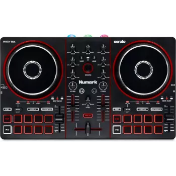 Numark Party Mix MKIII DJ Controller z wbudowanymi głośnikami i pokazem świetlnym