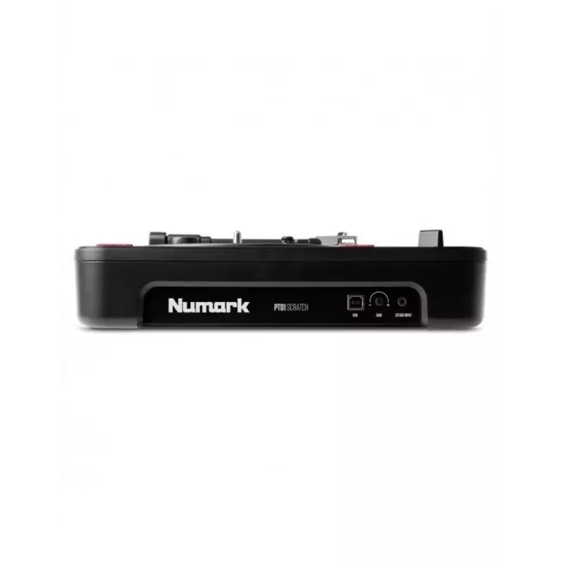 Numark PT01 Scratch - Półautomatyczny przenośny gramofon z przełącznikiem scratch DJ