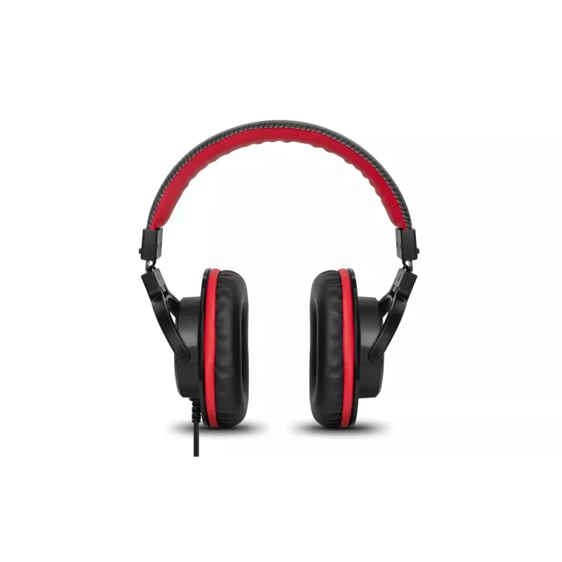 Słuchawki DJ Numark HF175 - Nauszne, zamknięte, monitorujące z przetwornikami neodymowymi 40mm, kablem spiralnym, wtykiem 3,5mm i adapterem 6,35mm