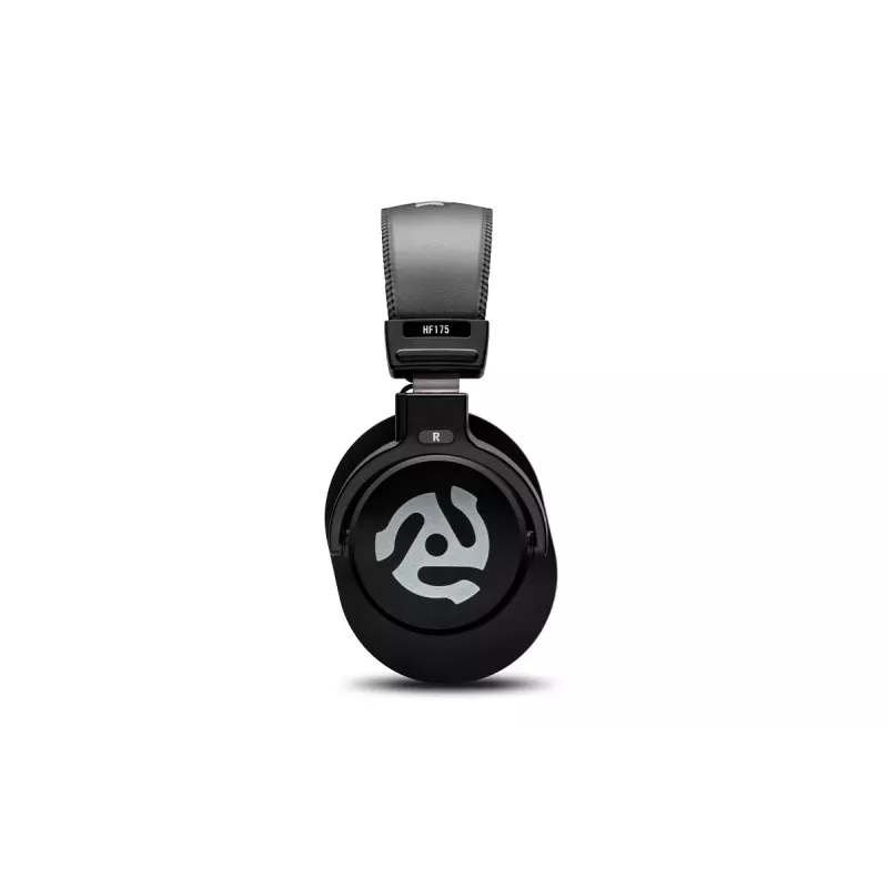 Słuchawki DJ Numark HF175 - Nauszne, zamknięte, monitorujące z przetwornikami neodymowymi 40mm, kablem spiralnym, wtykiem 3,5mm i adapterem 6,35mm