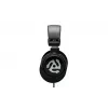 Słuchawki DJ Numark HF175 - Nauszne, zamknięte, monitorujące z przetwornikami neodymowymi 40mm, kablem spiralnym, wtykiem 3,5mm i adapterem 6,35mm