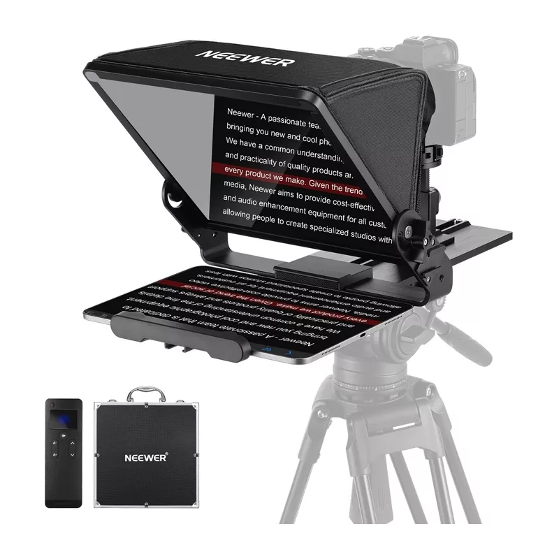 NEEWER X12 II Uchwyt Statywowy do Tabletu - CNC Aluminum, Zacisk 7,9 inch-12,9 inch, Płytka Arca-Swiss, Stopka Zimna, Obrót 360°, Czarny