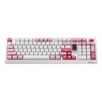 Klawiatura mechaniczna AKKO 5098B Prunus Lannesiana, 98 klawiszy, tryb potrójny, hot-swappable, RGB, klawisze PBT ASA