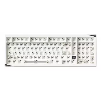 AKKO DIY Barebone Keyboard 65% Tri-Mode RGB Hot-Swappable White