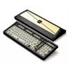 AKKO DIY Barebone Keyboard 75% Tri-Mode Hot-Swappable Gasket Mount Black