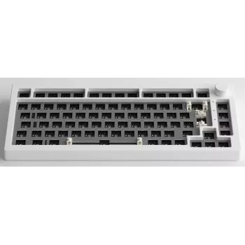 Zestaw DIY AKKO Barebone Keyboard Kit 75% Biały Tri-Mode Hot-Swappable
