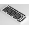 Zestaw DIY AKKO Barebone Keyboard Kit 75% Biały Tri-Mode Hot-Swappable