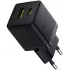 Baseus Palm 30W USB-C USB-A Ładowarka Czarna