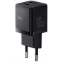 Baseus Palm 30W USB-C USB-A Ładowarka Czarna