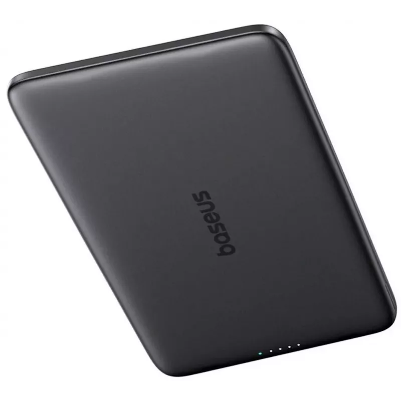 Baseus PicoGo AM41 Ultra-Slim Magnetic 5000 mAh 20W Power Bank Black