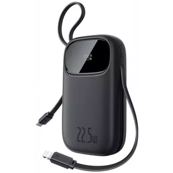 Baseus EnerFill FC31 20000 mAh 22.5W USB-C + Lightning Power Bank Czarny