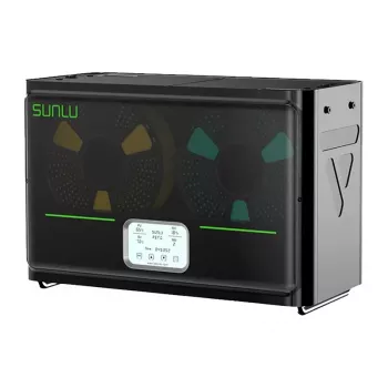 Sunlu S4 Suszarka do Filamentu 2-Szpulowa 360° PTC Ogrzewanie 35-70°C LCD Ekran Dotykowy
