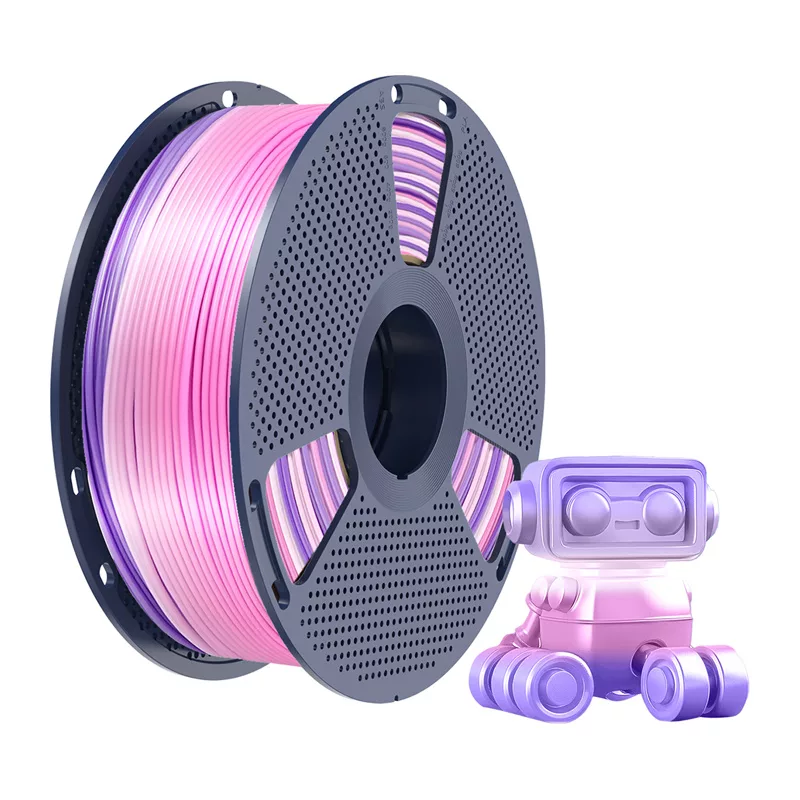 SUNLU PLA+ Silk Filament Rainbow 1.75mm 1kg