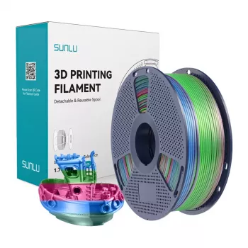 SUNLU PLA+ Silk Filament Rainbow 1.75mm 1kg