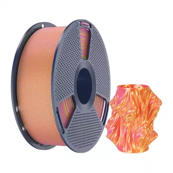 SUNLU PLA+ Silk Dual Color Filament 1.75mm Pink & Gold 1kg