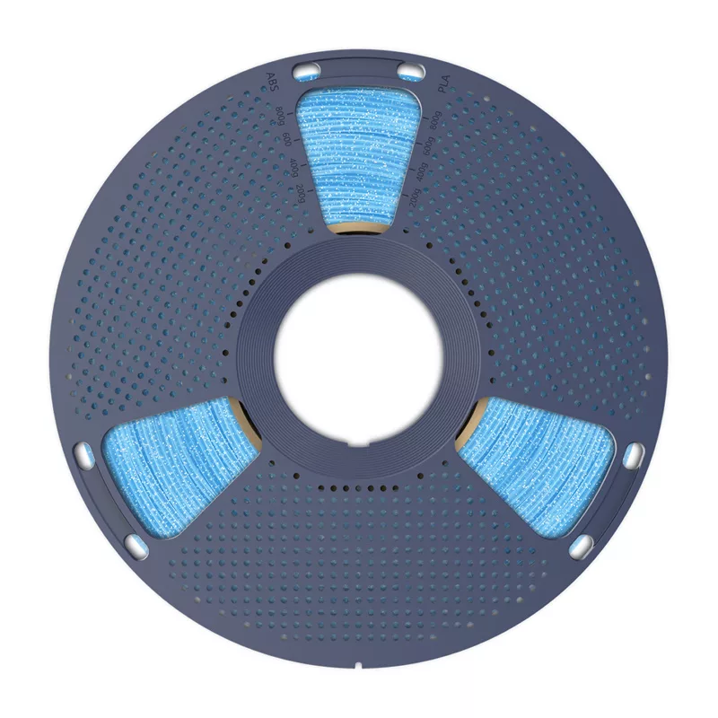SUNLU PLA Filament (Shiny Blue) 1.75mm 1kg