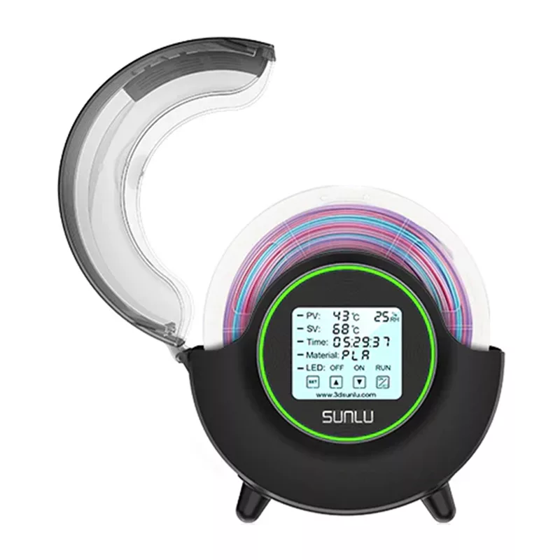SUNLU S2 Suszarka do Filamentu 1 Szpula 35-70°C PTC 360° Ogrzewanie LCD Dotyk