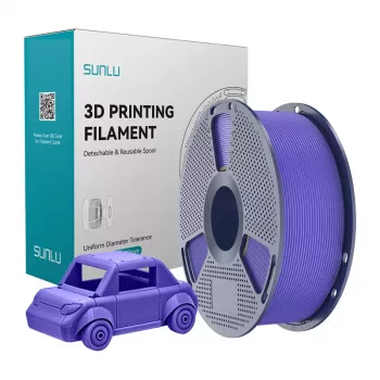 SUNLU PETG Filament 1.75 mm Lavender Purple 1 kg Szpula do drukarki 3D FDM