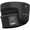 Hikvision DS-2CD2387G2P-LSU/SL(4mm)(C)/BLACK 8MP AcuSense Turret IP Camera z białym światłem, światłem stroboskopowym, ostrzeżeniem dźwiękowym, wbudowanym mikrofonem/głośnikiem, PoE