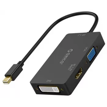 ORICO Mini DisplayPort na HDMI, VGA, DVI Adapter (Czarny)