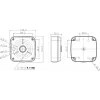 Dahua PFA122 Adapter Montażowy do Kamer