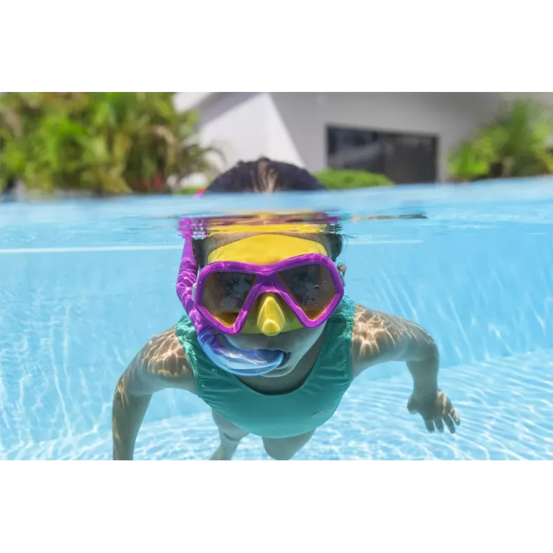Zestaw do snorkelingu Bestway Maska + Niebieska Rurka 24023