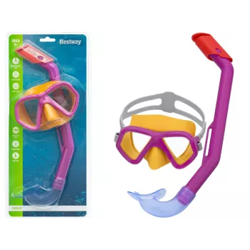 Zestaw do snorkelingu Bestway Maska + Niebieska Rurka 24023