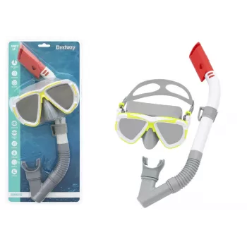 Bestway Hydro-Force Diving Set Gray Mask Snorkel 24053