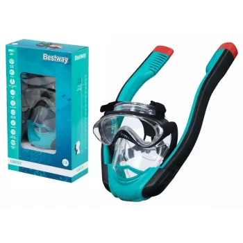 Bestway 24058 Full Face Snorkelling Mask L/XL Black/Blue