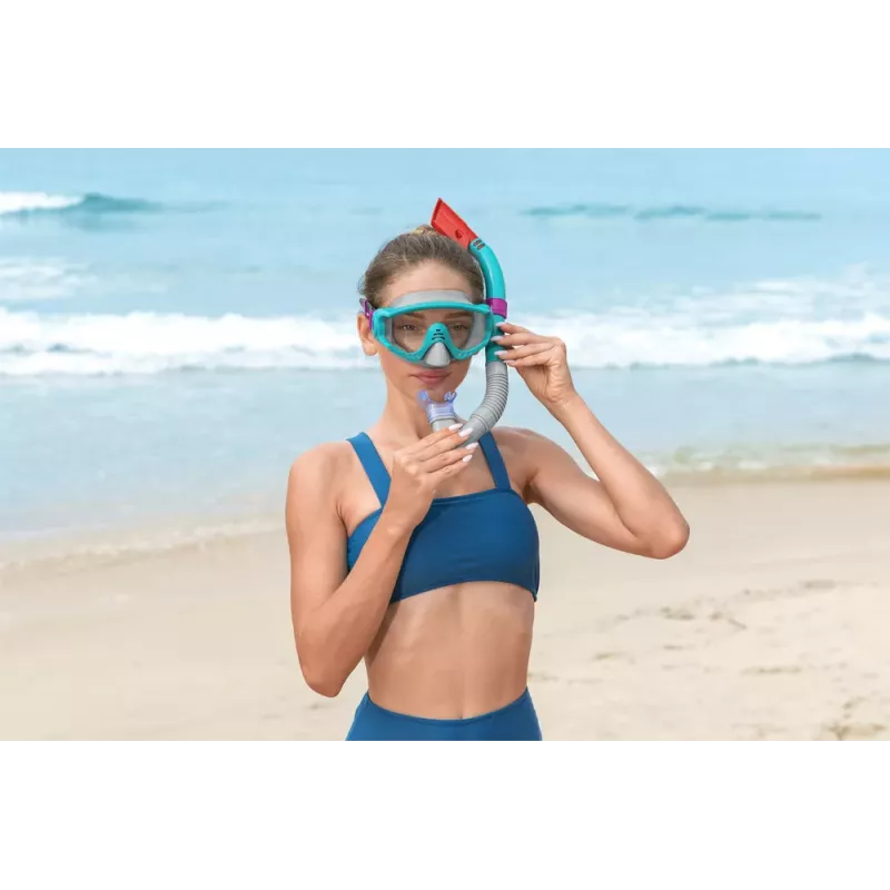 Bestway Diving Set Mask, Snorkel, Fins Blue 25020