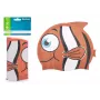 Bestway Hydro-Swim Silikonowy Czepek Pływacki Pomarańczowa Rybka dla Dzieci