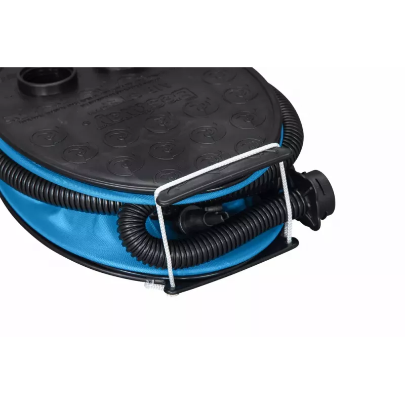 Pompka nożna Bestway 23cm x 15cm 62023 - Ręczny nadmuchiwacz/odpowietrzacz z 3 końcówkami