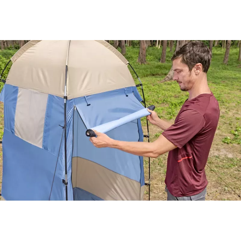 Bestway Beach Changing Room Tent 110 x 110 x 190 cm Blue and Grey
