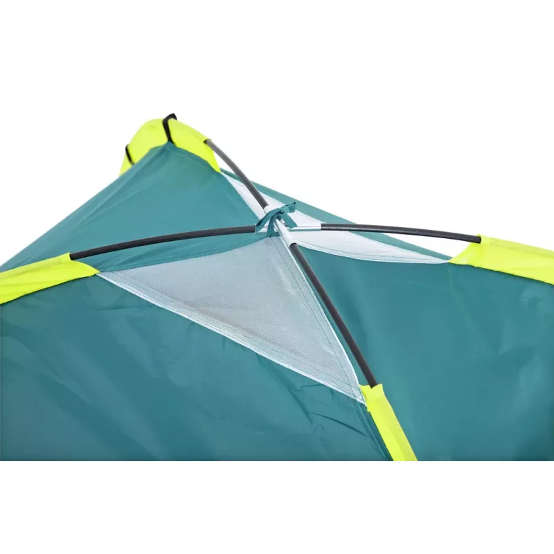 Bestway 68084 Namiot turystyczny 145 x 205 x 100 cm Namiot kopułowy podwójny 2-osobowy Zielony/Szary