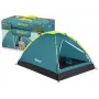 Bestway 68084 Namiot turystyczny 145 x 205 x 100 cm Namiot kopułowy podwójny 2-osobowy Zielony/Szary