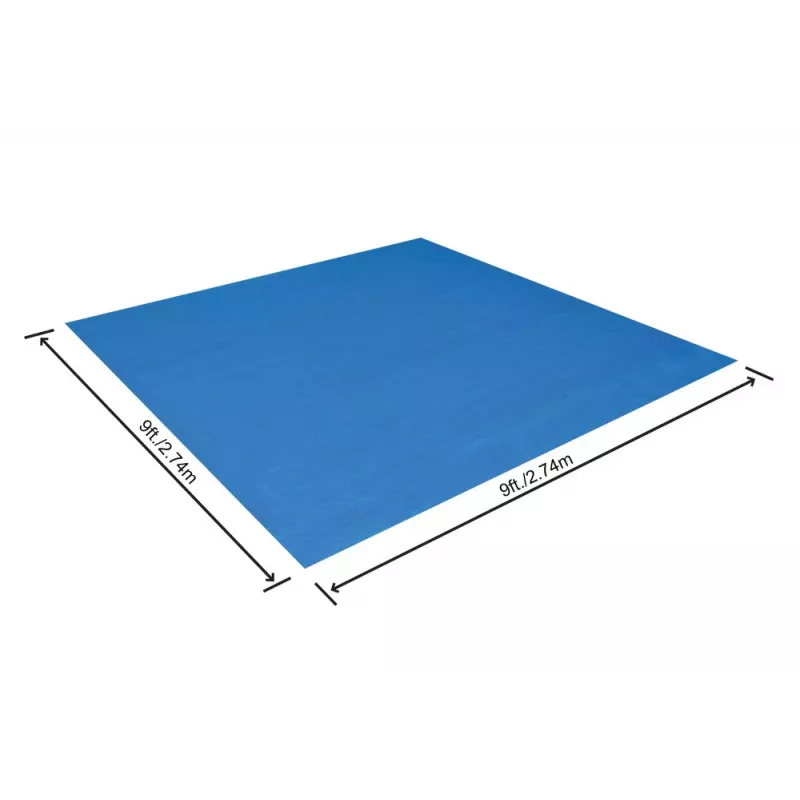 Bestway Flowclear Mata pod basen 274 x 274 cm Niebieska
