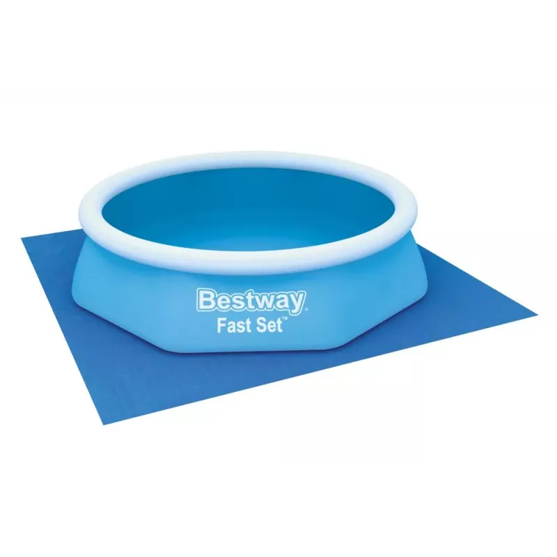 Bestway Flowclear Mata pod basen 274 x 274 cm Niebieska
