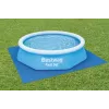 Bestway Flowclear Mata pod basen 274 x 274 cm Niebieska