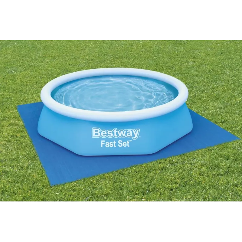 Bestway Flowclear Mata pod basen 274 x 274 cm Niebieska
